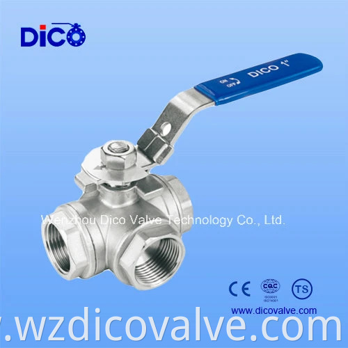 3 WAY BALL VALVE